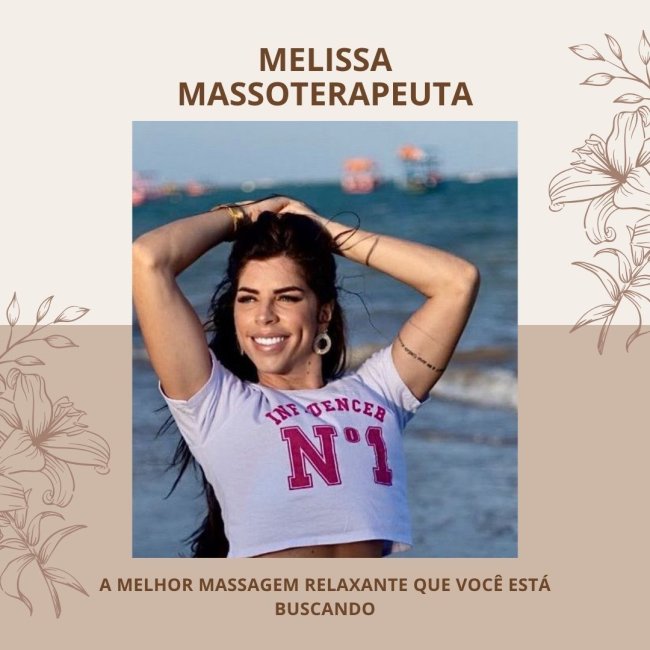 Massagem Sensual Maceió - Tops Massagens - Melissa Massoterapeuta