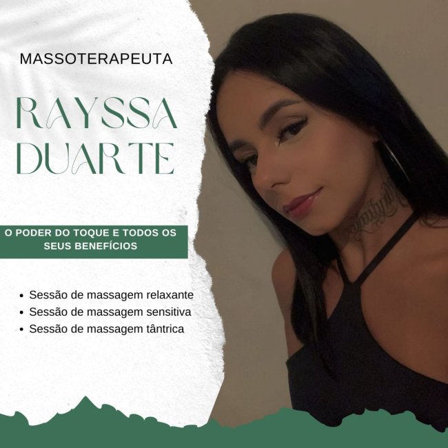 Massagem Sensual Maceió - Tops Massagens - Rayssa Duarte