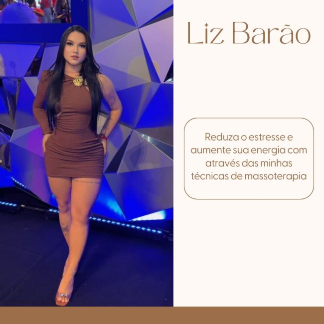 Massagem Sensual Salvador - Tops Massagens - Liz Barão