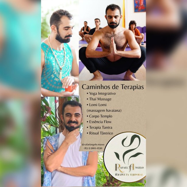 Massagem Sensual João Pessoa- Tops Massagens - Rafael Angelo Massoterapeuta