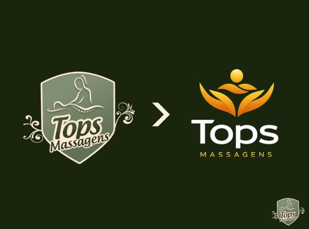 Tops Massagens Apresenta Nova Logo: Mais Moderna, Discreta e Sofisticada