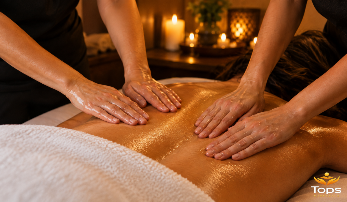 Massagem a quatro mãos: o que é e como funciona